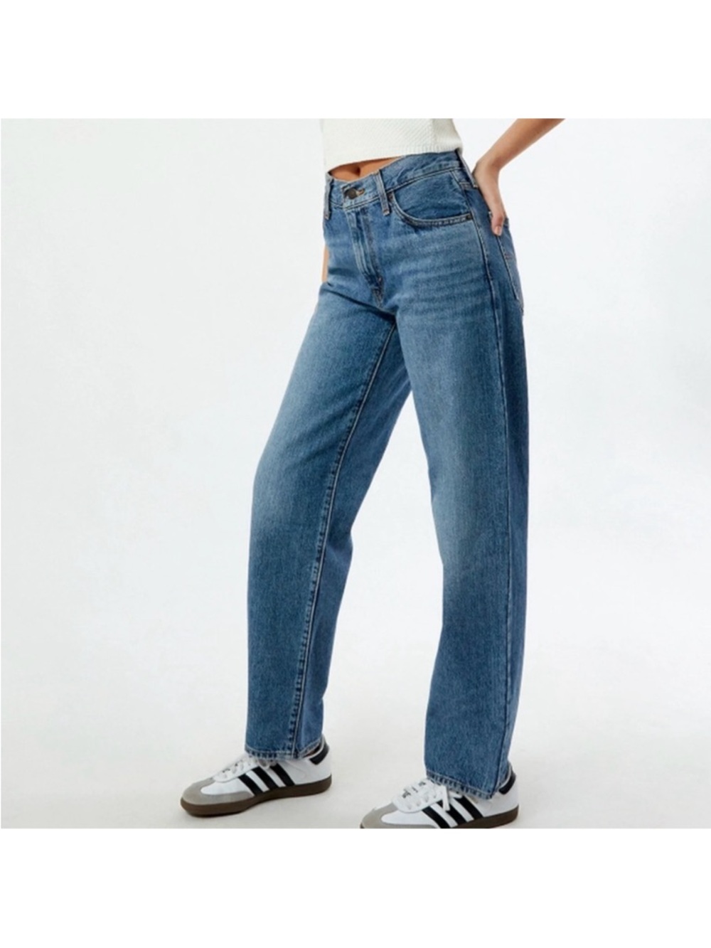 🆕- Levi's Medium Indigo '94 Baggy Jeans. Size: 27 - Picture 12 of 12